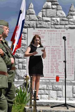 Slovesnost je povezovala Tjaša Kaluža